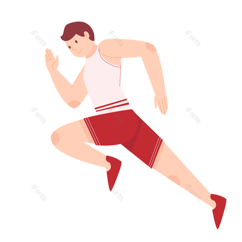 卡通图片,体育比赛元素,运动PNG,运动会免抠素材